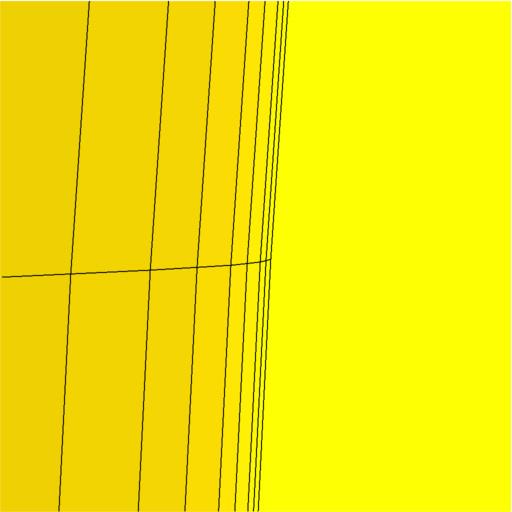 grid of air about nacelle, magn. 3